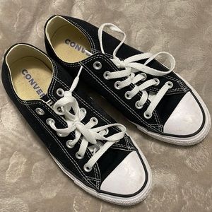 Classic black and white converse